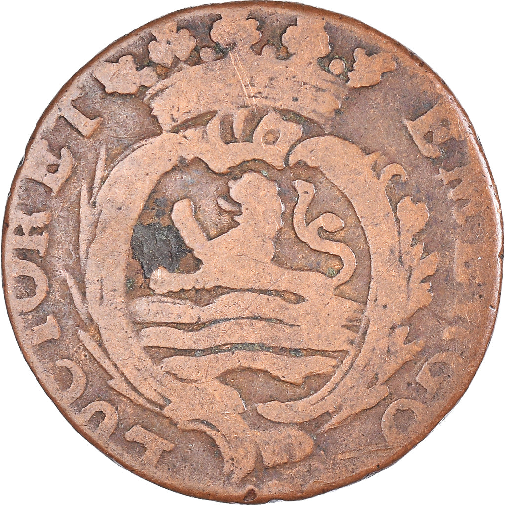 Coin, Netherlands, ZEELAND, Duit, 1769, Middelbourg, VF(30-35), Copper, KM:101.1