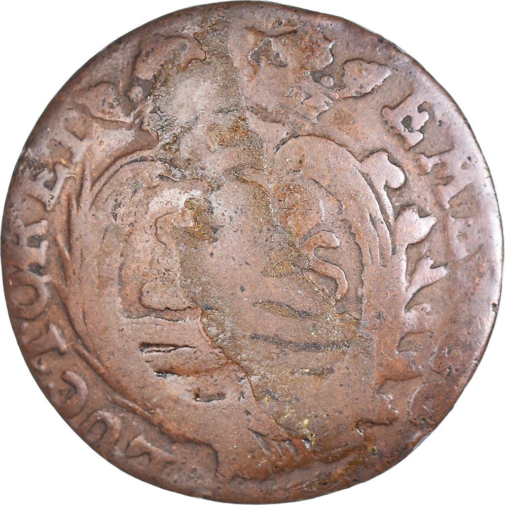 Moneta, Holandia, ZEELAND, Duit, 1780, Middelbourg, VF(20-25), Miedź, KM:101.1