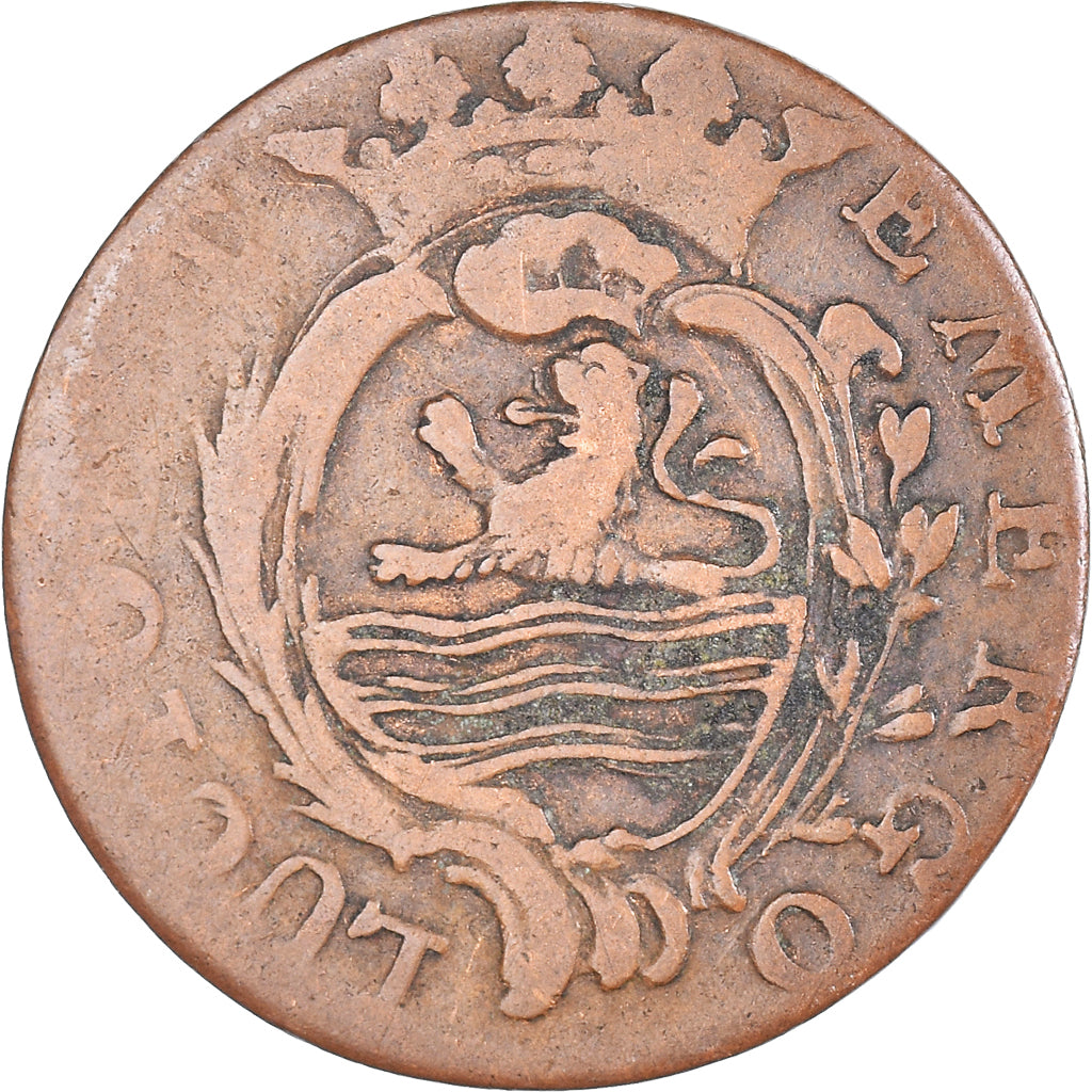 Moeda, Países Baixos, ZEELAND, Duit, 1789, Middelbourg, VF(30-35), Cobre