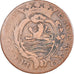 Moneta, Holandia, ZEELAND, Duit, 1789, Middelbourg, VF(30-35), Miedź, KM:101.1