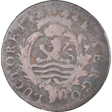 Coin, Netherlands, ZEELAND, Duit, 1789, Middelbourg, F(12-15), Copper, KM:101.1