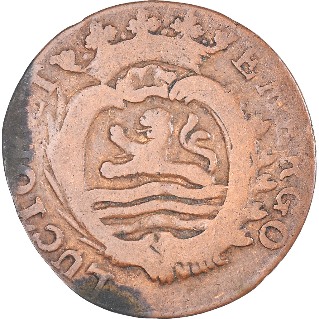 Moeda, Países Baixos, ZEELAND, Duit, 1783, Middelbourg, VF(30-35), Cobre