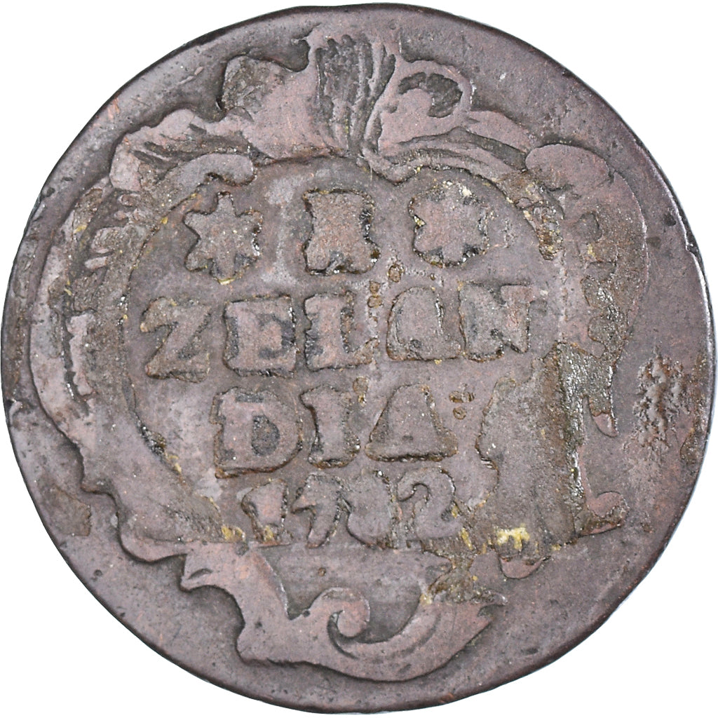 Monnaie, Pays-Bas, ZEELAND, Duit, 1782, Middelbourg, TB+, Cuivre, KM:101.1