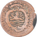 Coin, Netherlands, ZEELAND, Duit, 1782, Middelbourg, VF(30-35), Copper, KM:101.1