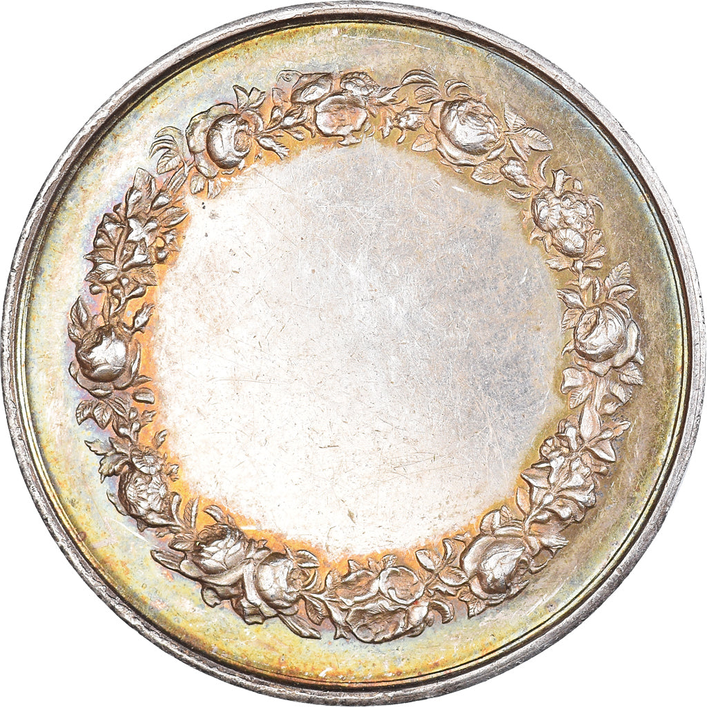 France, Medal, Mariage Chrétien, Pingret, AU(55-58), Silver
