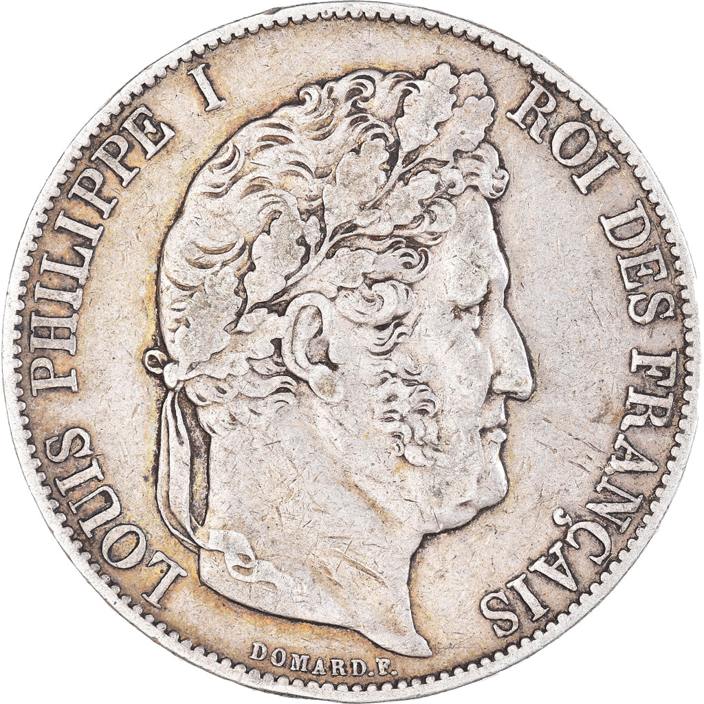 Coin, France, Louis-Philippe, 5 Francs, 1846, Paris, VF(30-35), Silver
