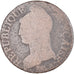 Moeda, França, Dupré, 5 Centimes, F(12-15), Cobre, Gadoury:126