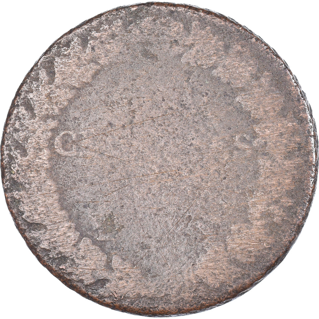 Moneta, Francia, Dupré, 5 Centimes, B+, Rame, Gadoury:126