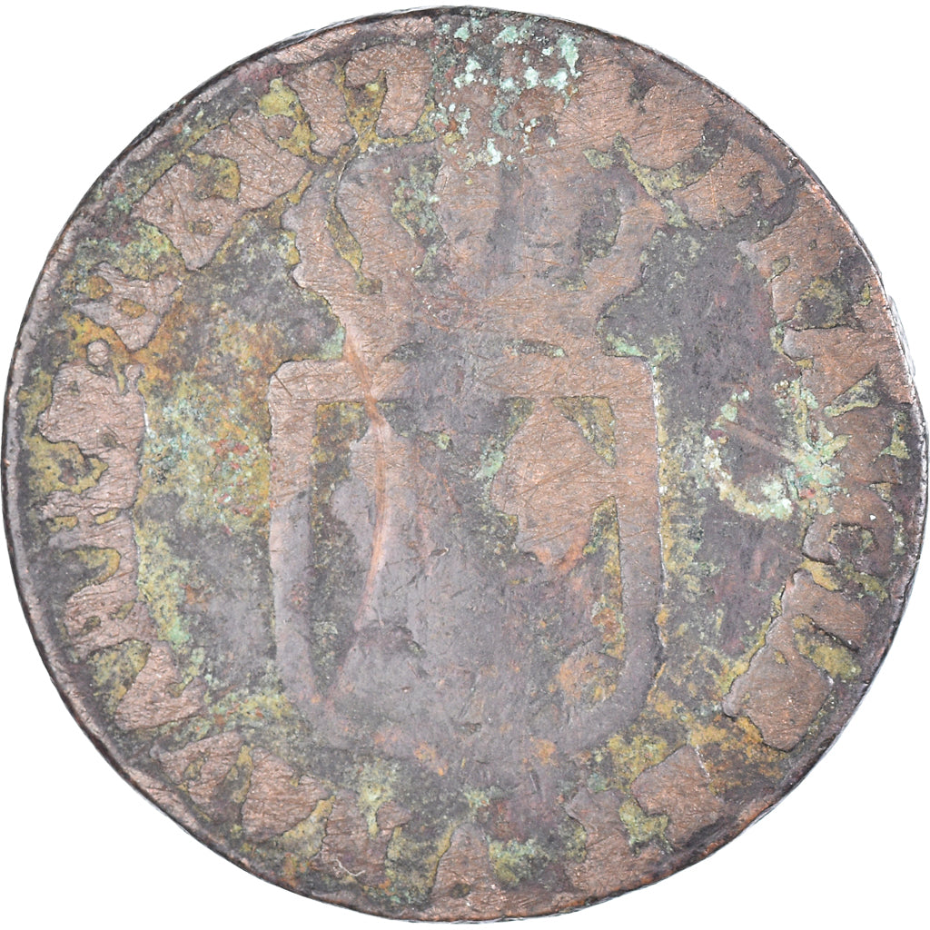 Moeda, França, Louis XVI, Sol ou sou, Sol, 178[?], Paris, VF(20-25), Cobre