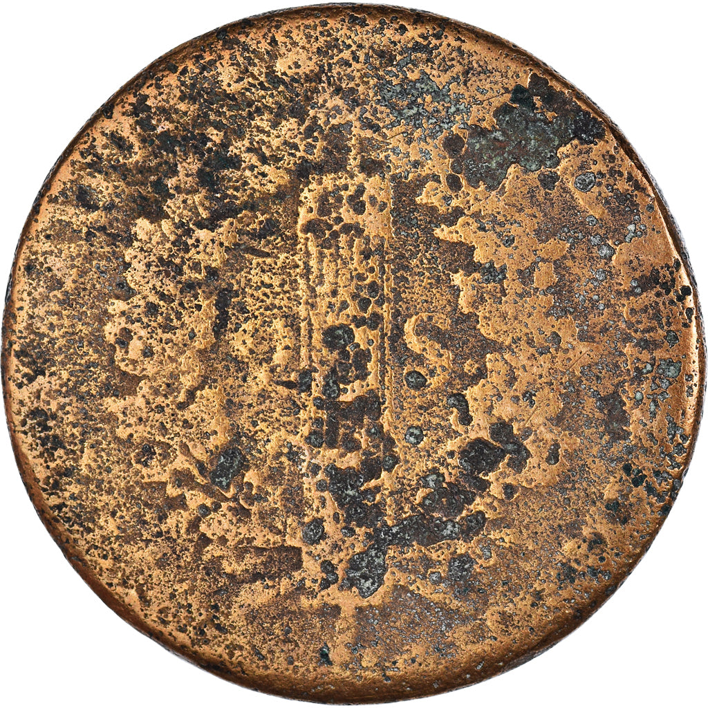 Coin, France, Louis XVI, 2 Sols, 1792, F(12-15), Copper, Gadoury:25