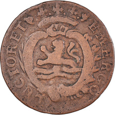 Moneda, Países Bajos, ZEELAND, Duit, 1782, Middelbourg, BC+, Cobre, KM:101.1
