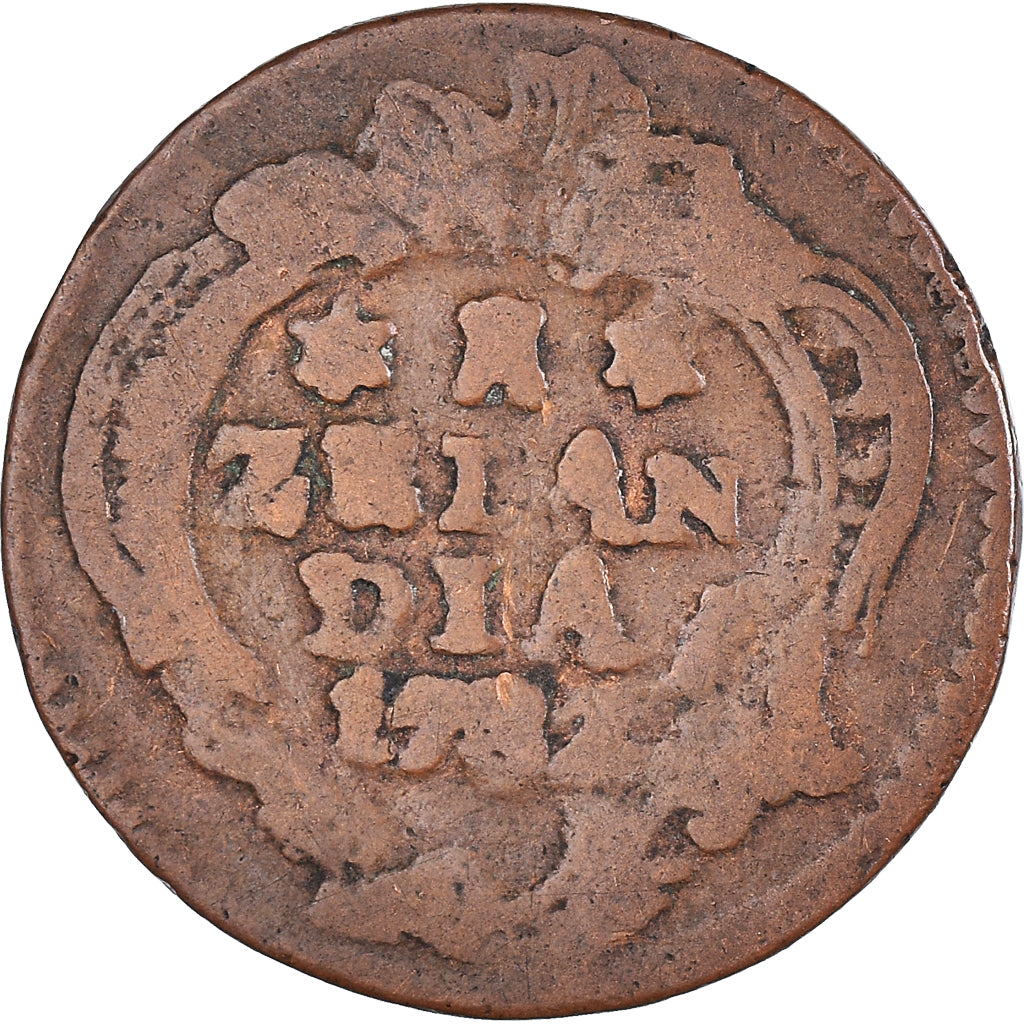 Coin, Netherlands, ZEELAND, Duit, 1782, Middelbourg, VF(20-25), Copper, KM:101.1