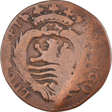 Coin, Netherlands, ZEELAND, Duit, 1782, Middelbourg, VF(20-25), Copper, KM:101.1