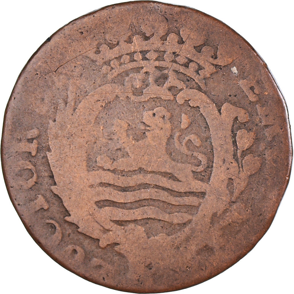 Moneta, Paesi Bassi, ZEELAND, Duit, 1766, Middelbourg, MB, Rame, KM:101.1