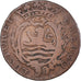 Coin, Netherlands, ZEELAND, Duit, 1766, Middelbourg, VF(30-35), Copper, KM:101.1
