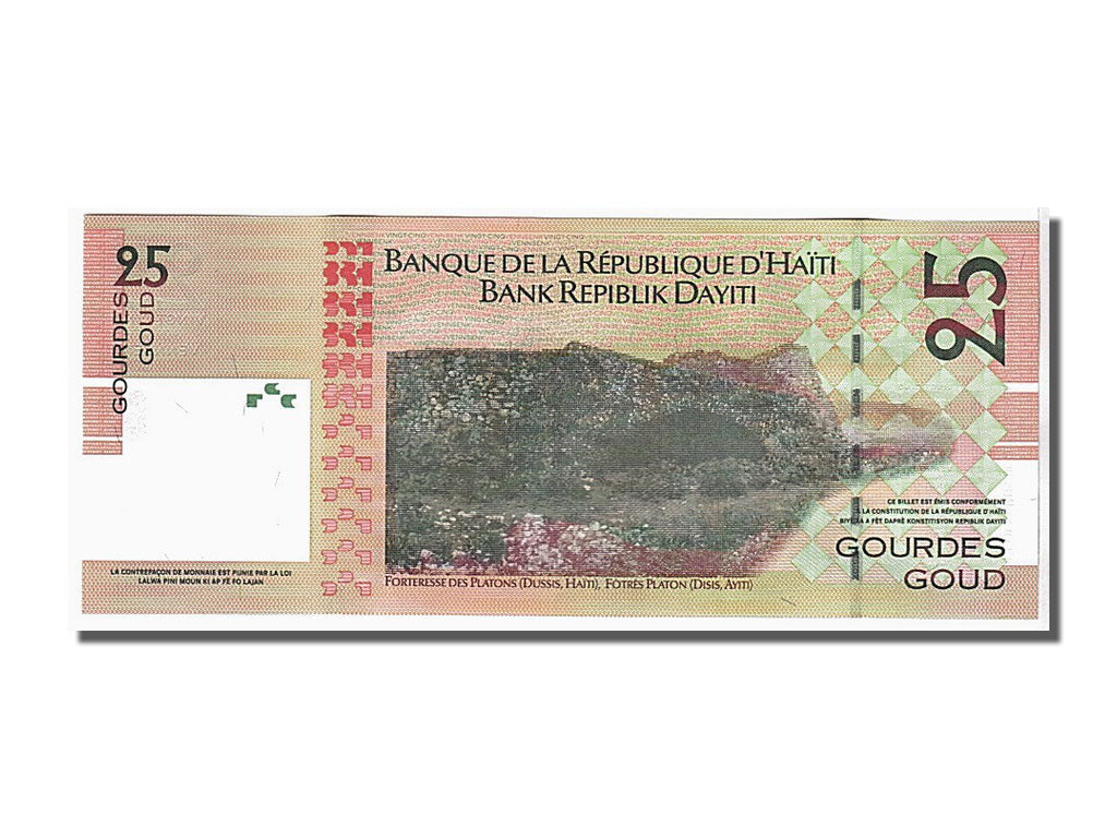 Haiti, 25 Gourdes, 2004, KM #273a, UNC(65-70), A7221468