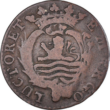 Coin, Netherlands, ZEELAND, Duit, 1788, Middelbourg, VF(20-25), Copper, KM:101.1