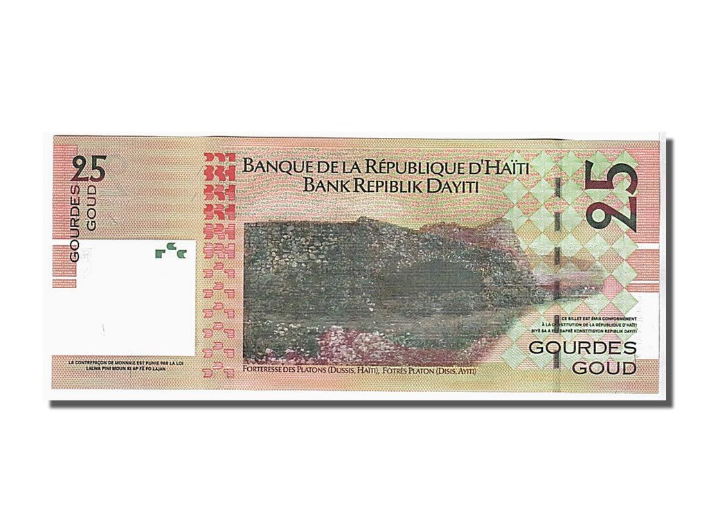 Haiti, 25 Gourdes, 2004, KM #273a, UNC(65-70), A7221465