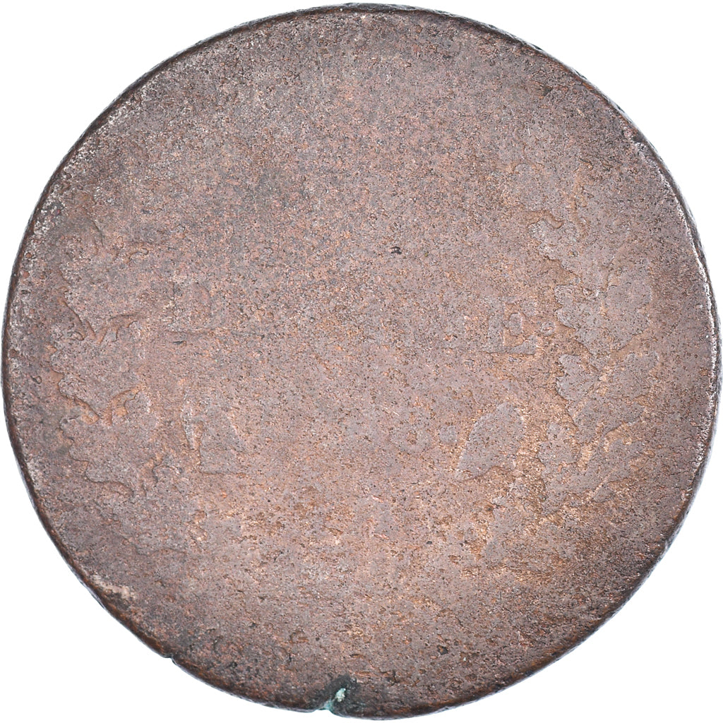 Moneta, Francia, Dupré, Decime, AN 8, B+, Rame, Gadoury:187a