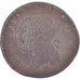 Moneda, Francia, Louis XVI, 1/2 Sol, 1784, BC+, Cobre, Gadoury:349