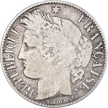 Coin, France, Cérès, Franc, 1895, Paris, VF(30-35), Silver, KM:822.1