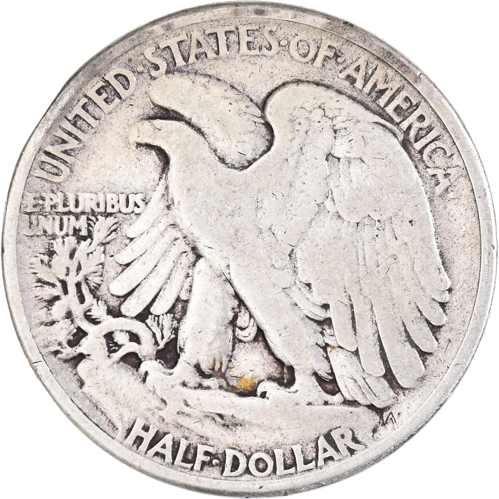 Coin, United States, Walking Liberty Half Dollar, Half Dollar, 1941, U.S. Mint