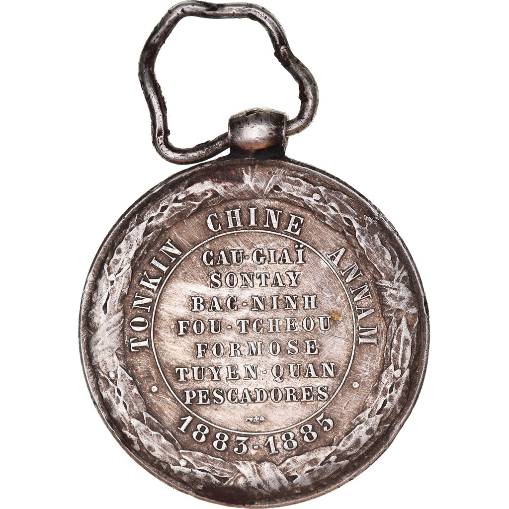 Francja, Campagne du Tonkin-Chine-Annam, medal, 1883-1885, Bardzo dobra