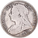 Münze, Großbritannien, Victoria, 1/2 Crown, 1898, S+, Silber, KM:782