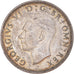 Coin, Great Britain, George VI, 1/2 Crown, 1944, EF(40-45), Silver, KM:856
