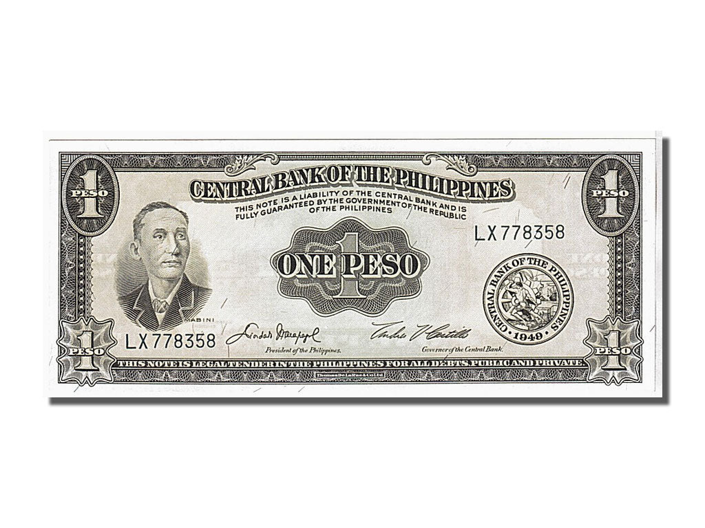 Philippines, 1 Peso, KM #133f, UNC(65-70), LX778358