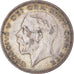 Munten, Groot Bretagne, George V, 1/2 Crown, 1927, ZF, Zilver, KM:830