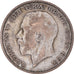 Münze, Großbritannien, George V, 1/2 Crown, 1924, S+, Silber, KM:818.2