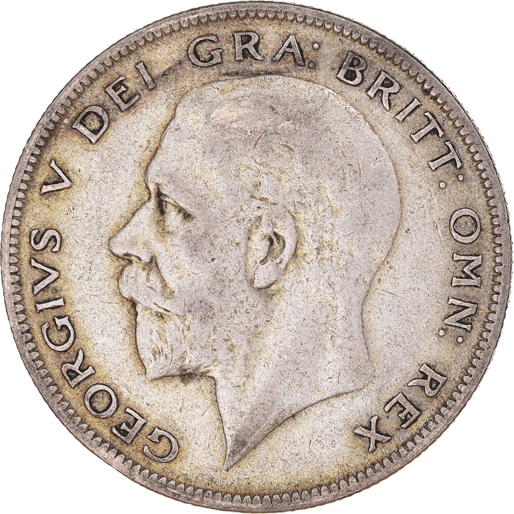 Coin, Great Britain, George V, 1/2 Crown, 1929, VF(30-35), Silver, KM:835