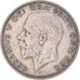 Moneda, Gran Bretaña, George V, 1/2 Crown, 1934, BC+, Plata, KM:835, Spink:4037