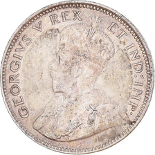 Coin, EAST AFRICA, George V, 25 Cents, 1913, British Royal Mint, AU(50-53)