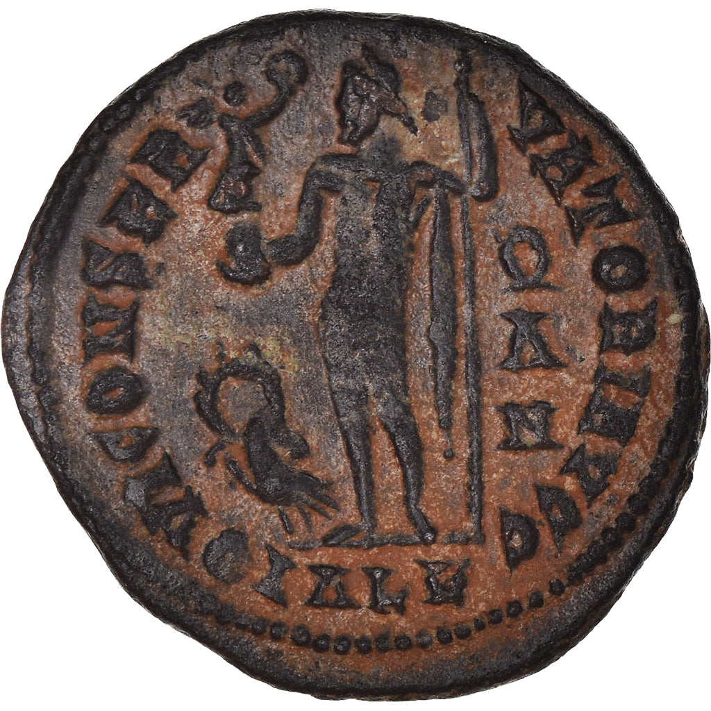 Moneta, Constantine I, Follis, 315, Alexandria, EF(40-45), Brązowy, RIC:9