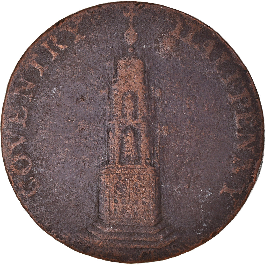 Reino Unido, Halfpenny Token, Coventry, 1795, VF(20-25), Cobre