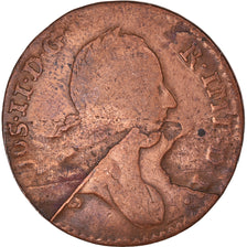 Coin, AUSTRIAN NETHERLANDS, Joseph II, Liard, Oord, 1789, Brussels, VF(30-35)