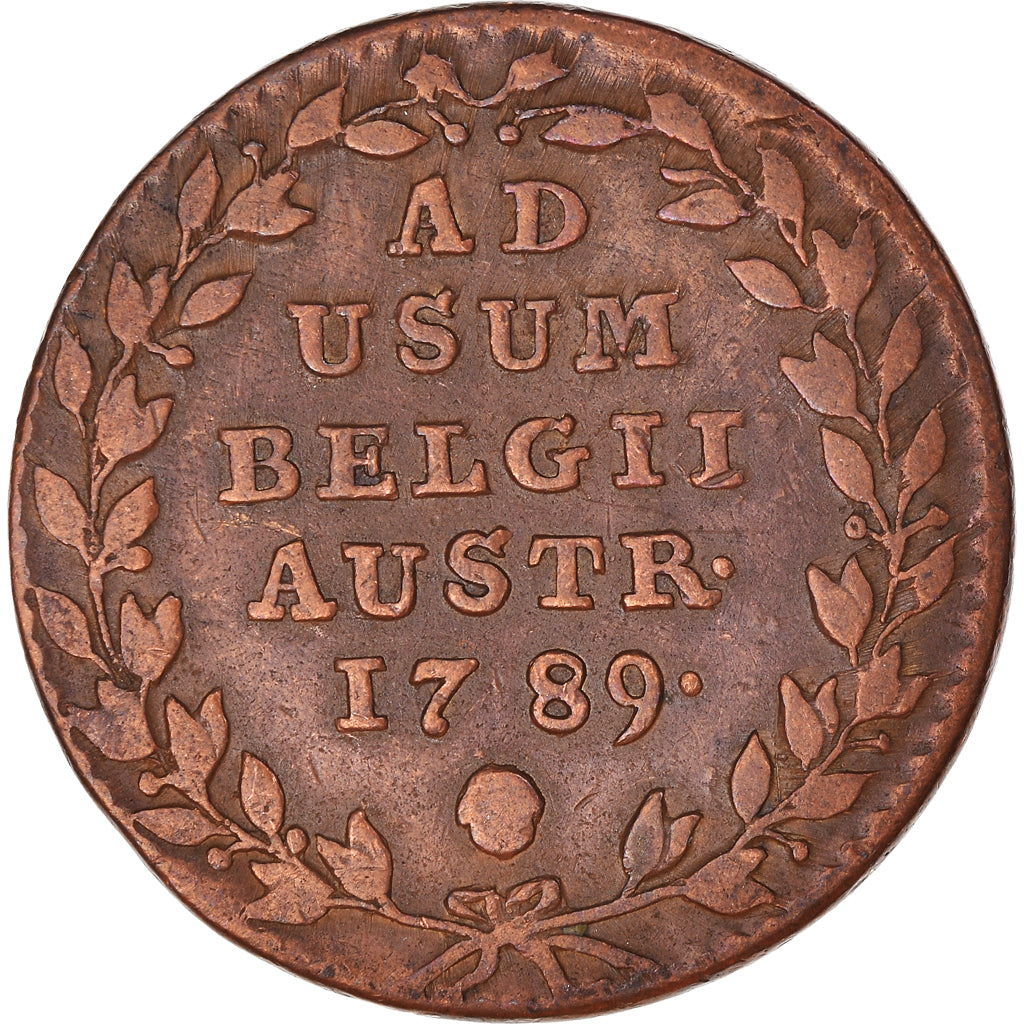 Coin, AUSTRIAN NETHERLANDS, Joseph II, Liard, Oord, 1789, Brussels, VF(30-35)