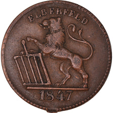 Germania, Food ration token, 1 brod, 1847, BB, Rame