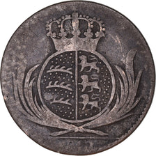 Moneta, Stati tedeschi, Friedrich I, 6 Kreuzer, 18[??], MB+, Argento