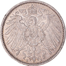 Coin, GERMANY - EMPIRE, Wilhelm II, Mark, 1906, Muldenhütten, AU(50-53)