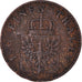 Coin, German States, PRUSSIA, Friedrich Wilhelm IV, 2 Pfennig, 1854, Berlin