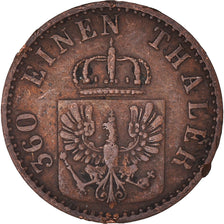 Moeda, Estados Alemães, PRUSSIA, Wilhelm I, Pfennig, 1868, Hannover, VF(30-35)