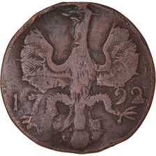 Coin, German States, AACHEN, 12 Heller, 1792, Aachen, VF(20-25), Copper, KM:51