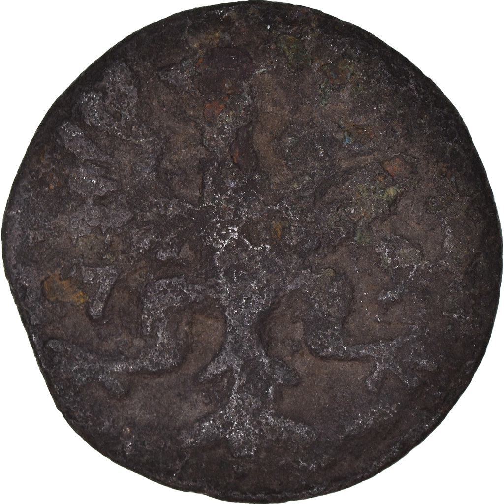 Coin, Germany, AACHEN, 12 Heller, Aachen, VG(8-10), Copper
