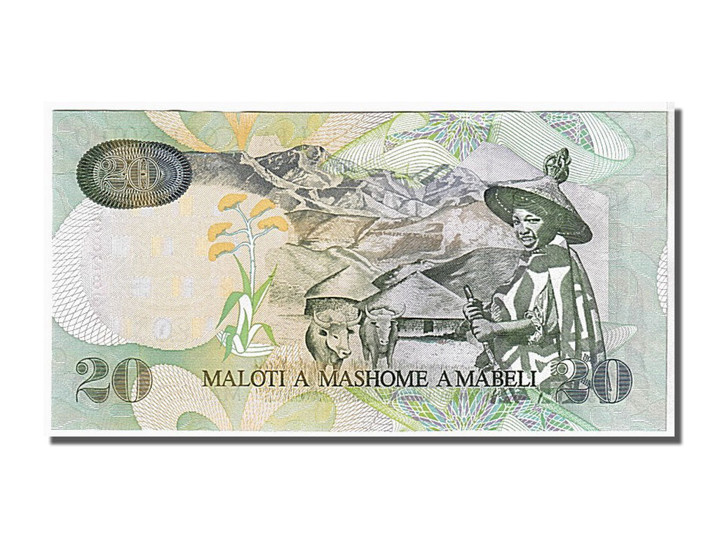 Billet, Lesotho, 20 Maloti, 2007, KM:16f, NEUF