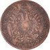 Moneda, Austria, Franz Joseph I, Kreuzer, 1860, Vienne, MBC, Cobre, KM:2186