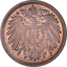 Coin, GERMANY - EMPIRE, Wilhelm II, Pfennig, 1905, Munich, AU(55-58), Copper