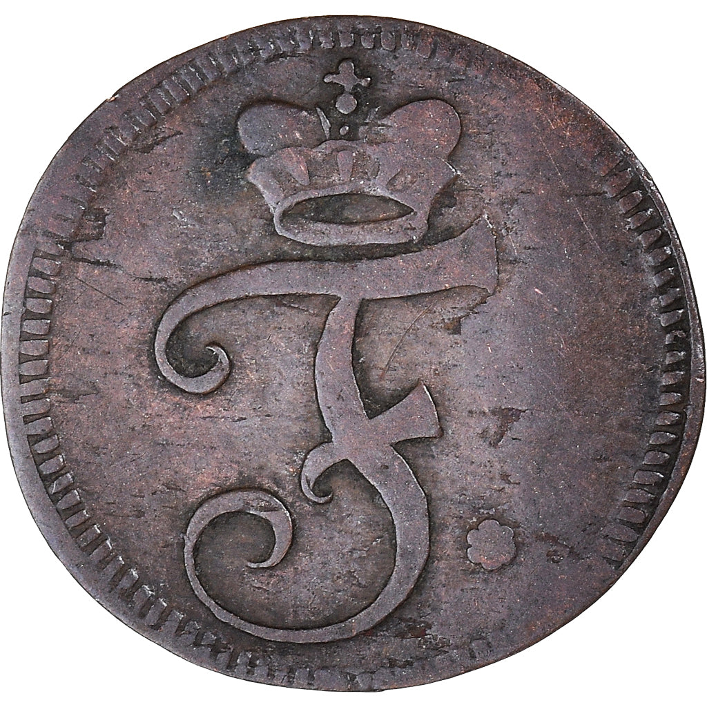 Coin, German States, BRANDENBURG-BAYREUTH, Friedrich, Heller, 1752, Bayreuth